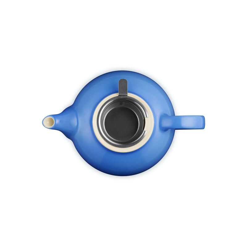 Le Creuset Stoneware Teapot with Stainless Steel Infuser 1.3L image number 1